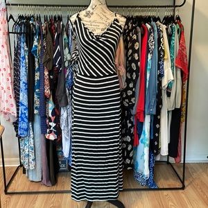 Fraiche halter dress